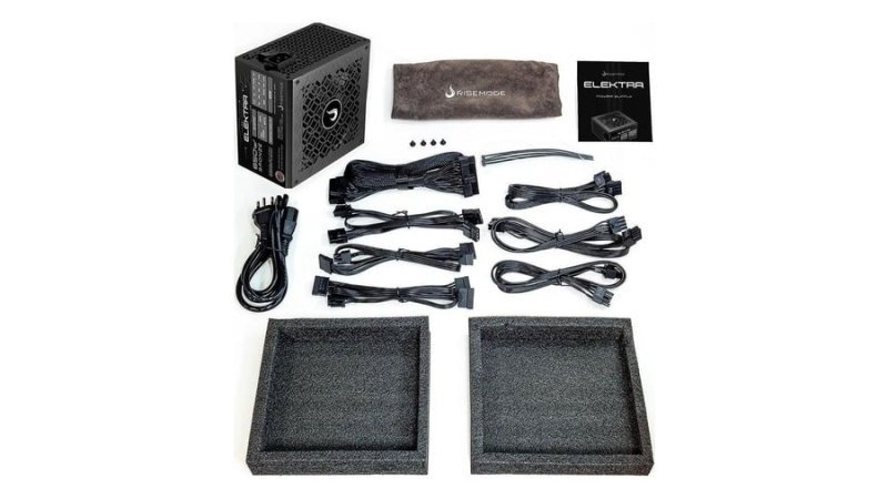 Fonte Gamer Rise Mode Elektra 650w Bronze Full Modular Pfc