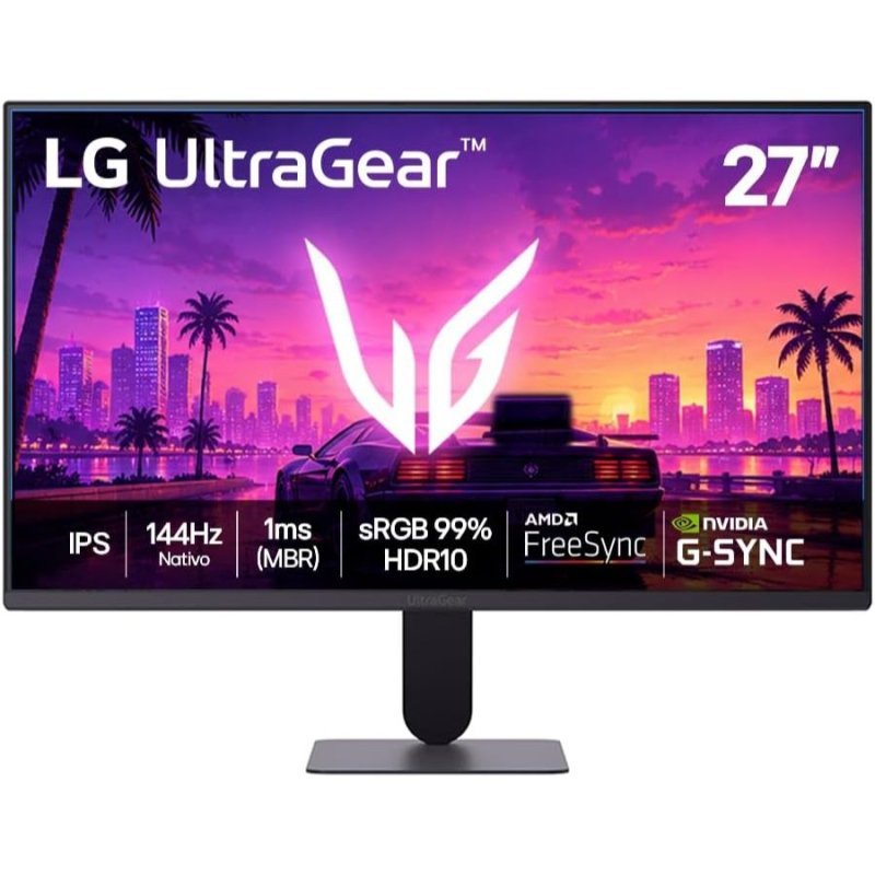 Monitor LG Ultragear 27" IPS FHD 144Hz