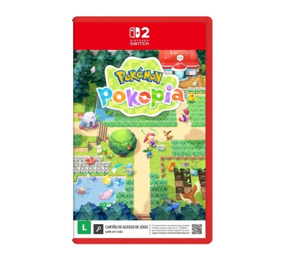 Jogo Pokemon Pokopia, Mídia Física, Switch 2