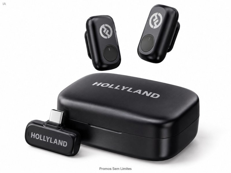 Microfone Hollyland Lark A1 Duo USB-C