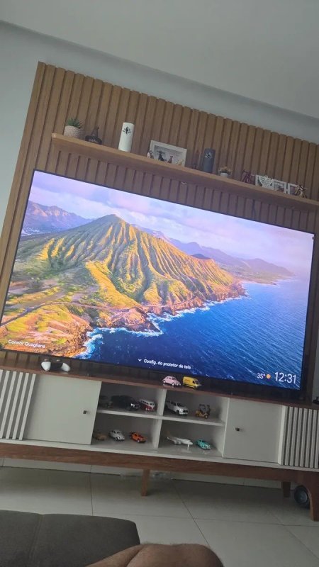 Smart TV 85" QLED (Mini LED) 4K TCL 85A400M (144Hz) + Frete Grátis