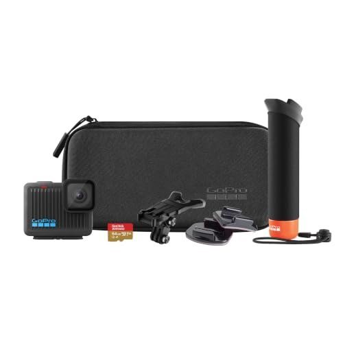 Gopro Hero Bundle - Kit Câmera de Ação Compacta 4K Com Acessórios, 12Mp, Estabilização Hypersmooth, À Prova D'Água