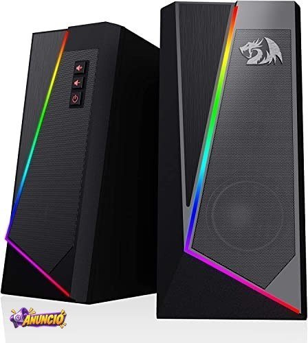 Caixa de som Redragon Anvil RGB Preto