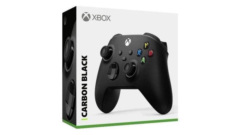 Controle para Xbox Sem Fio Carbon Black