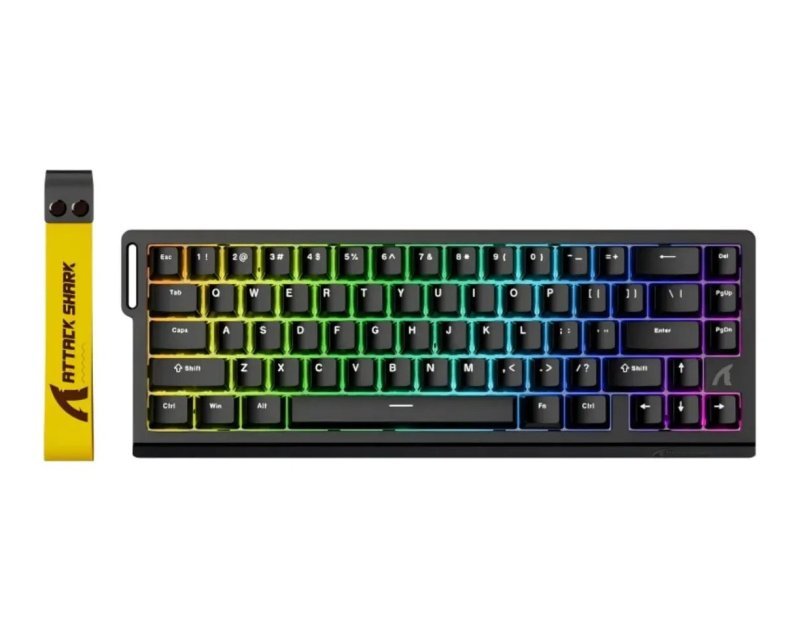 Teclado Magnético Attack Shark X68 He 8000hz Rapid Trigger