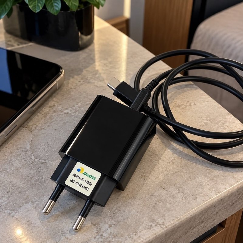 Carregador Super Rápido 25w Para Samsung e Motorola