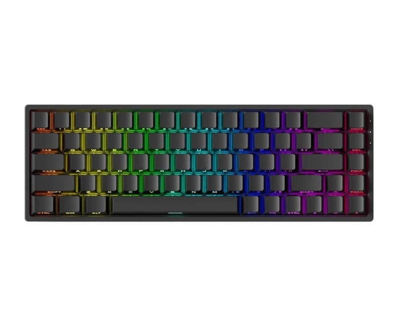 Teclado Magnético Gamer Akko Monsgeek Fun68 RGB, Rapid Trigger e DKS, 8000Hz