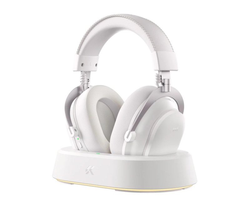 Headset Gamer Sem fio Mchose V9 Turbo Icy white