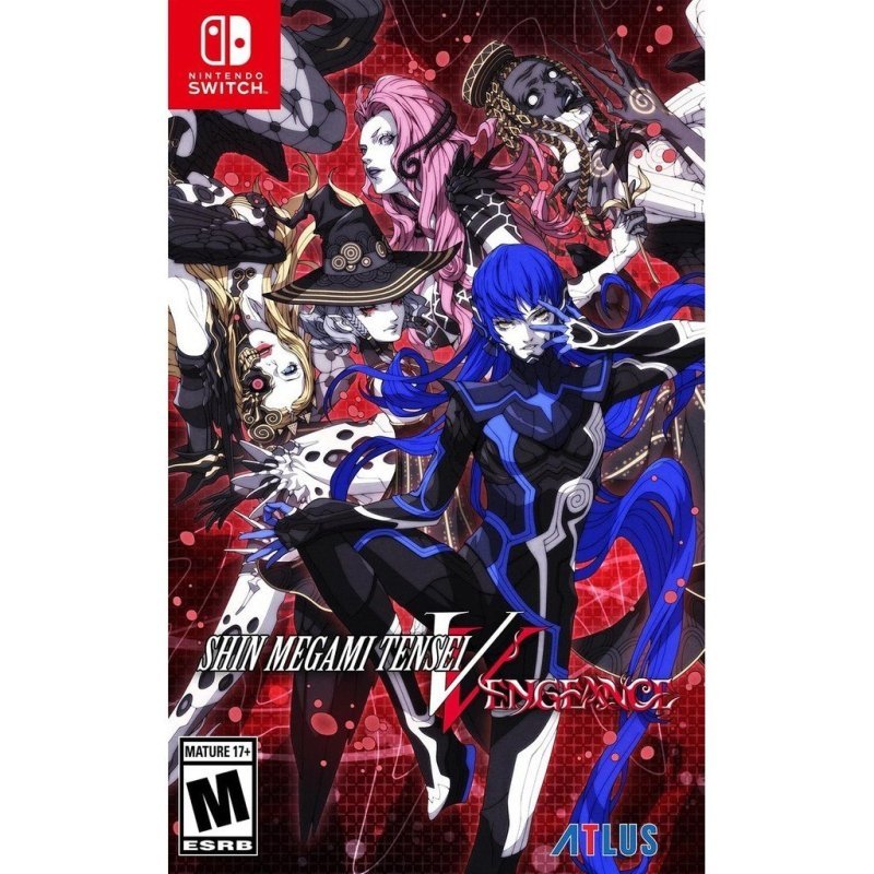 Shin Megami Tensei V Vengeance Steelbook Launch Edition Switch Midia Fisica