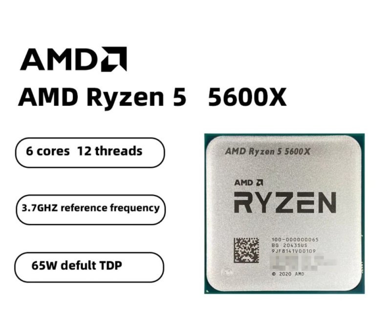 Processador AMD Ryzen 5 5600X