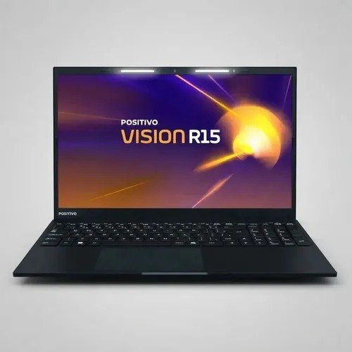 Notebook Positivo Vision R15 Lumina Bar, Amd Ryzen 5 16GB 256GB, Tela 15,6 Full Hd Antirreflexo, Linux - Preto