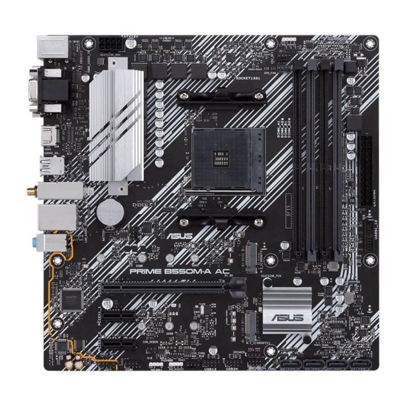 Placa Mãe Asus Prime B550M-A AC - 90MB15K0-M0EAY0