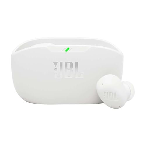 JBL Fone de Ouvido Sem Fio Wave Buds 2 Bluetooth Intra Auricular Resistente À Água e Poeira - Branco