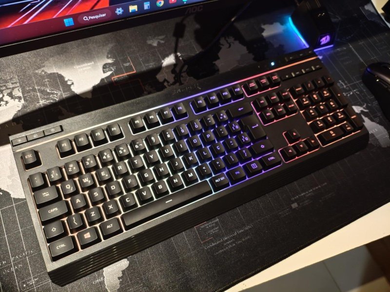 Teclado Gamer HyperX Alloy Core RGB ABNT2 - Preto + Frete Grátis