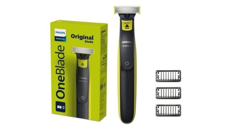 Philips OneBlade Barbeador e Aparador Elétrico: Raspa, Apara e Contorna