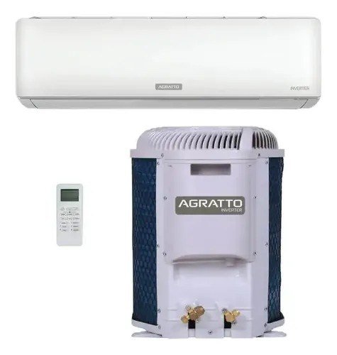Ar Condicionado Split Inverter 12k Agratto Zen Top Fr 220v Branco