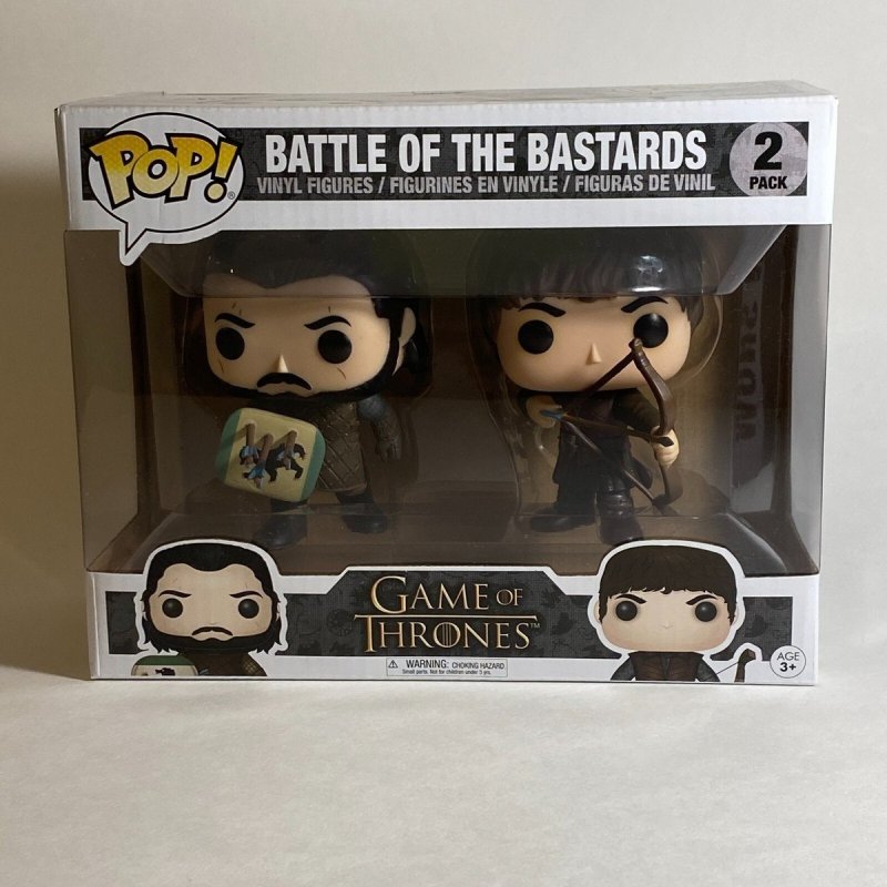 Battle Bastards Jon & Ramsay Snow Game Of Thrones Funko Pop! + Frete Grátis