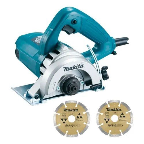 Serra Mármore 110mm 1300W Com 2 Discos 4100NH3ZX2 Makita Profissional