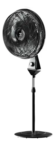 Ventiladores Flow Turbo Coluna De pé - 50 cm - 60 - Preto Cinza - Plástico - 8