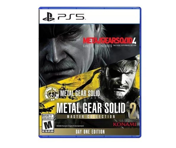 Metal Gear Solid Master Collection Vol 2, PS5, Mídia Física