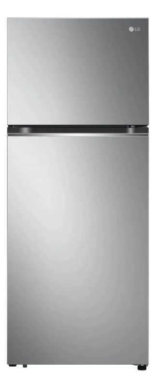 Geladeira LG Frost Free Inverter 395L Duplex Inox Look - 127V