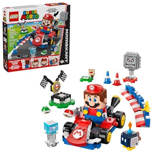 LEGO Super Mario Mario Kart™ – LEGO® Mario™ interativo e Kart padrão 72043