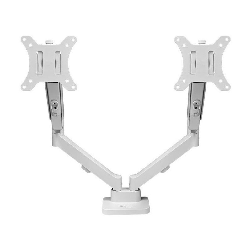 Suporte Articulado Para 2 Monitores 13 a 32 Pistão a Gás Zinnia Nimbo 210 Branco