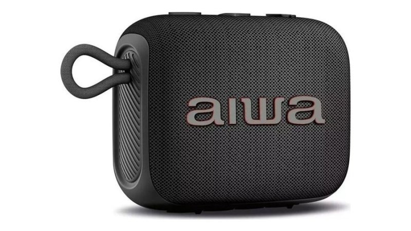 Caixa de Som Aiwa AWS-SP-07-B Bluetooth 7W Rms IPX5