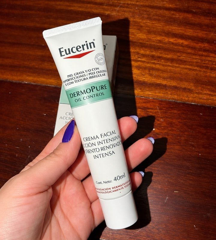 EUCERIN Creme Facial Antiacne Ação Renovadora Intensa Dermo Pure 40ml