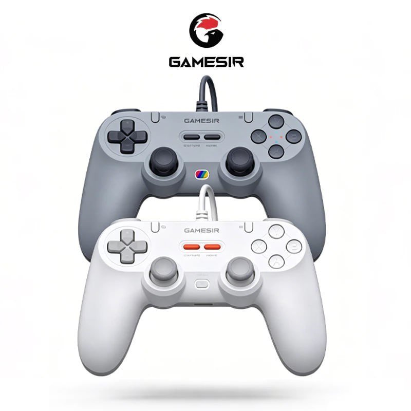 Controle Gamesir Tegenaria T3 Lite Com Fio Para Pc Switch Android Ios Steam Celular Hall Effect Usb