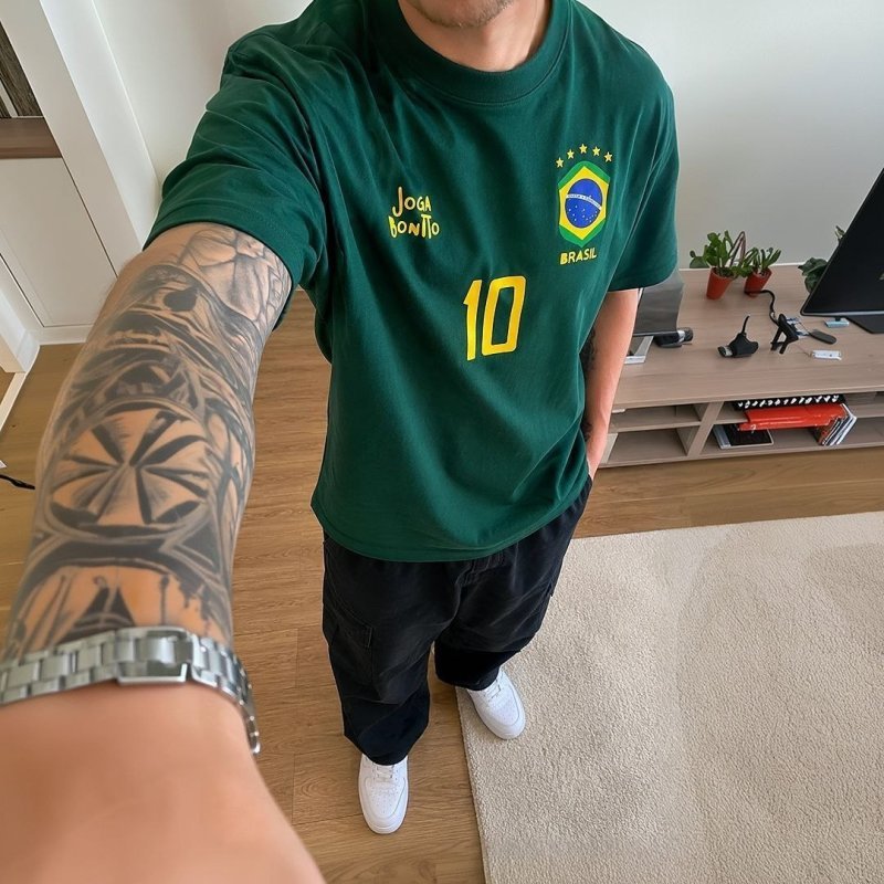 Camiseta Oversized Brasil 2026 (5 cores)