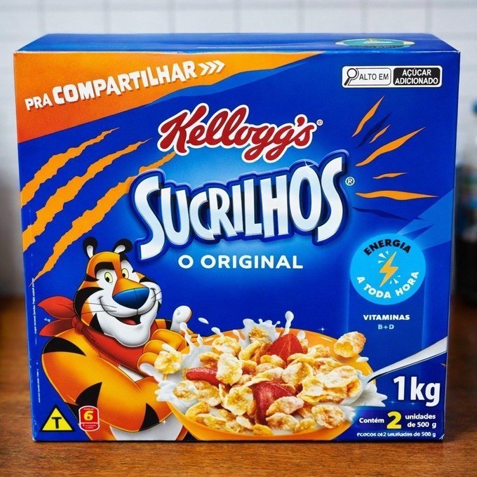 Cereal Sucrilhos Original Kellogg's 1kg + Frete Grátis