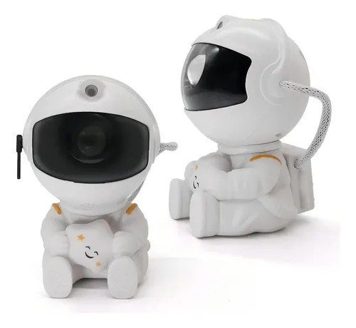Astronauta de Galáxia e Estrelas LED Com Controle Remoto USB