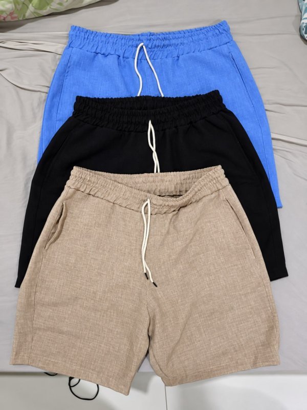Shorts Linho Masculino Premium Bermuda Mauricinho