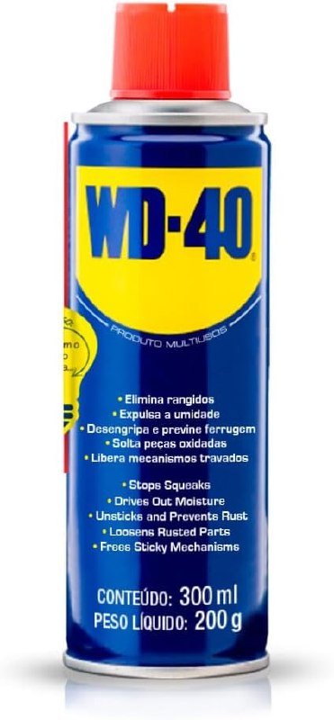 WD-40 Fórmula Original Produto Multiusos Aerossol 300ml, 200g