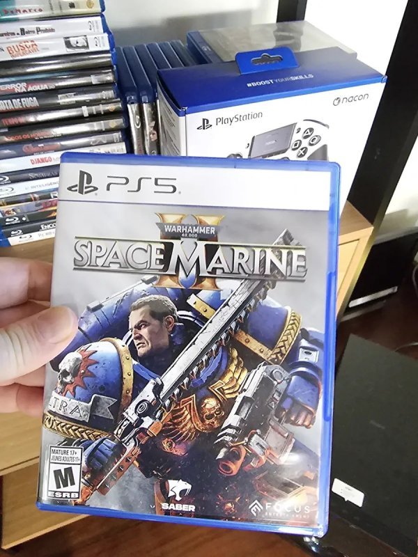 Warhammer 40,000: Space Marine 2 PS5 Mídia Física Ação + Frete Grátis