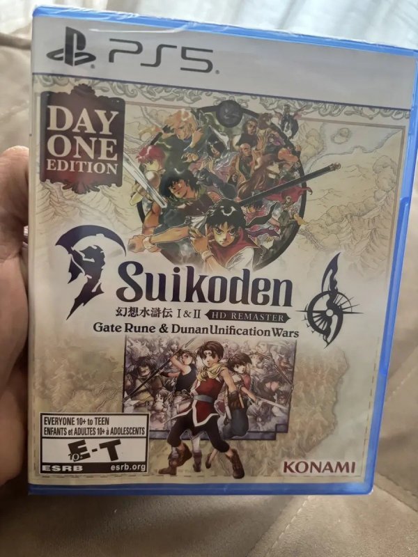 Suikoden I & II HD Remaster Day One Edition PS5 Mídia Física + Frete Grátis