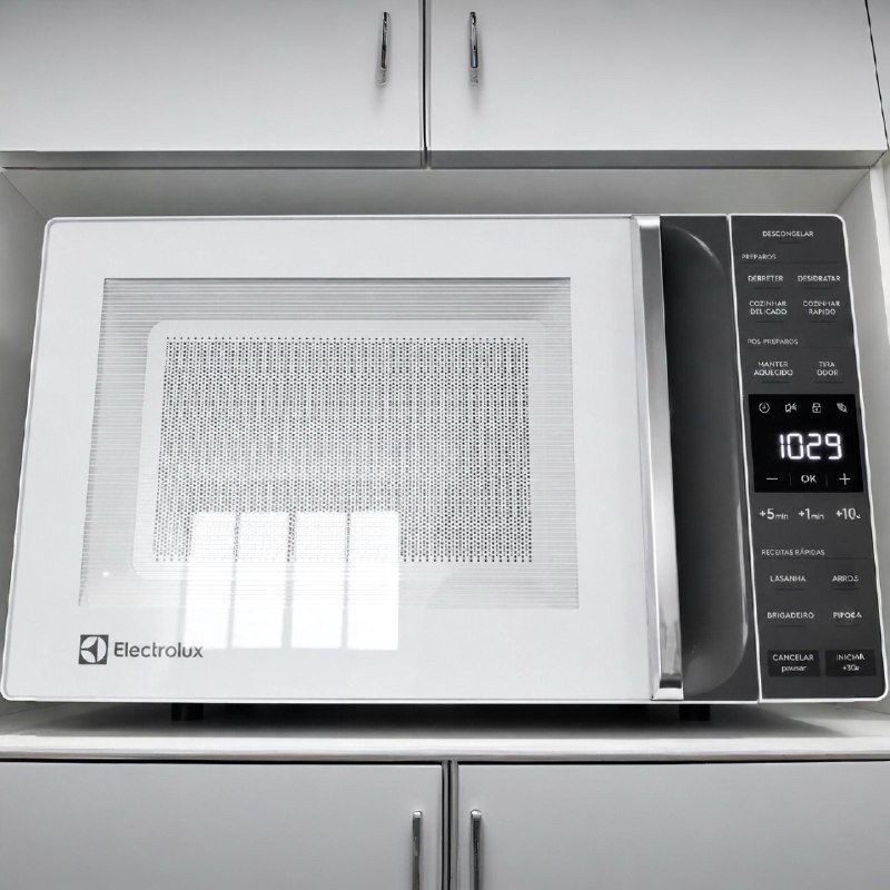 Micro-ondas Inox Electrolux 23L 127V + Frete Grátis
