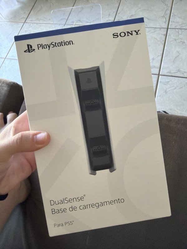 Base De Carregamento Do DualSense - PS5 com Frete Grátis