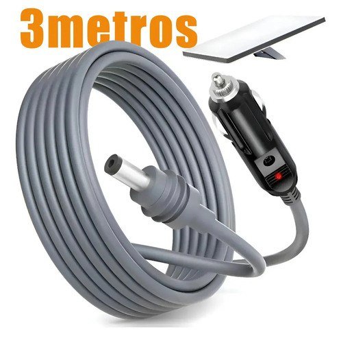 Cabo 12V/24V de Carregamento para Starlink Mini