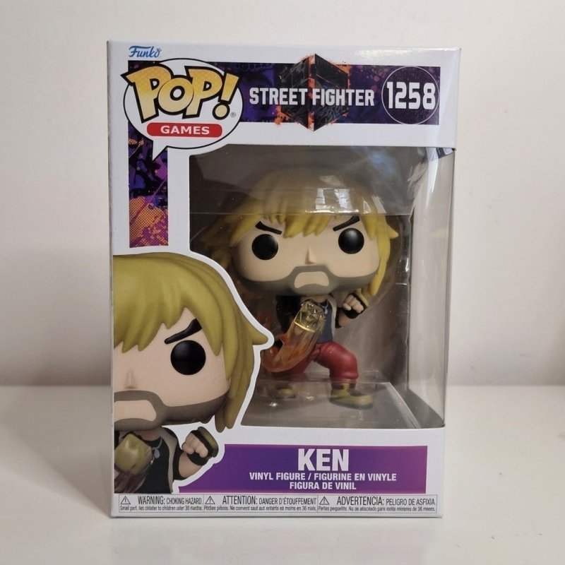 Boneco Funko Pop Games Street Fighter 6 Ken