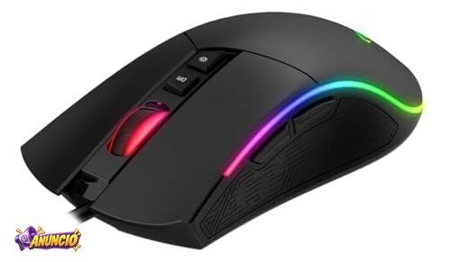 Havit Mouse Gamer MS1001S RGB Programável Macro