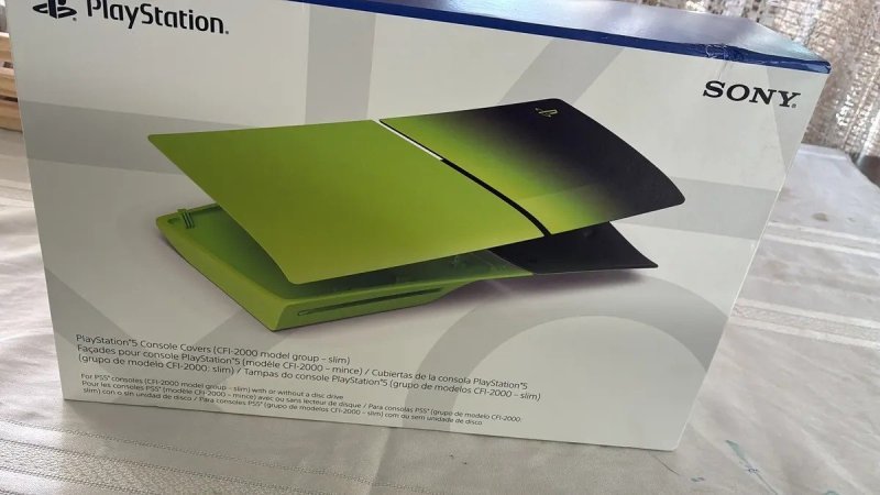 Tampa Console PlayStation CFI-ZCS2W09Y Remix Green Verde + Frete Grátis