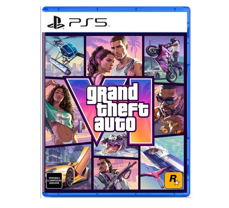 Jogo Grand Theft Auto VI, Code in Box, PS5