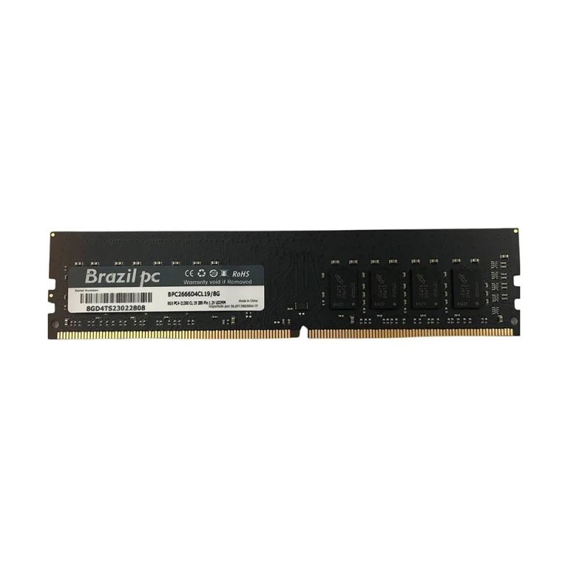 Memoria Desk 8GB Ddr4 2666 Brazilpc Bpc2666d4cl19/8g