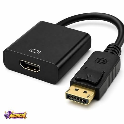 Cabo adaptador DisplayPort Para HDMI Fêmea 4K Full HD 1080p 60Hz