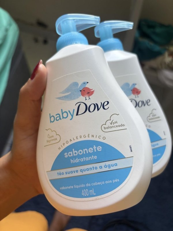 Sabonete Líquido Baby Dove Hidratação Enriquecida 400ml
