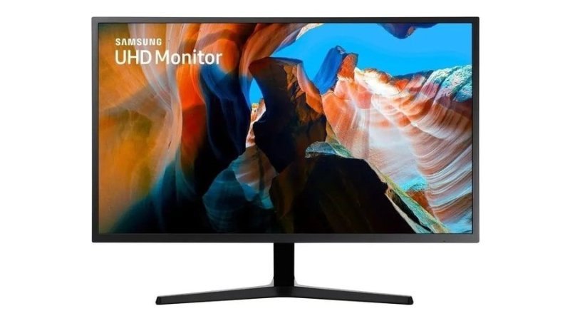 Monitor Samsung Uj59 32" Uhd Tela Plana Painel Va 60Hz 4ms Hdmi FreeSync Game Mode Lu32j590uqlmzd