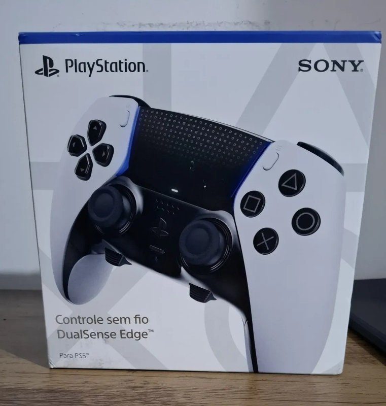 Controle Sem Fio Dualsense Edge - Branco + Frete Grátis