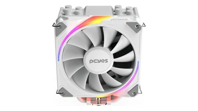 Pcyes Frost Pulse Argb Cooler Para Processador White Ghost